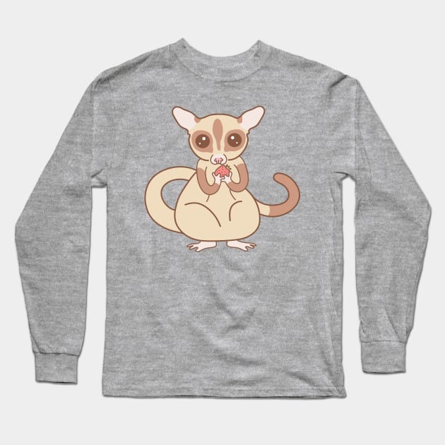 Tiny Sugar Glider Long Sleeve T-Shirt by Wlaurence